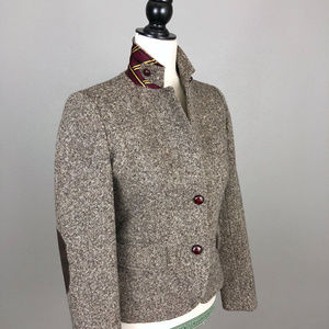 J Crew John Hanly Co Wool Tweed Blazer 
